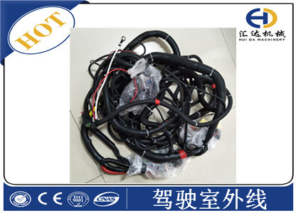 挖掘機(jī)配件專賣PC240-8駕駛室外線束原裝有現(xiàn)貨