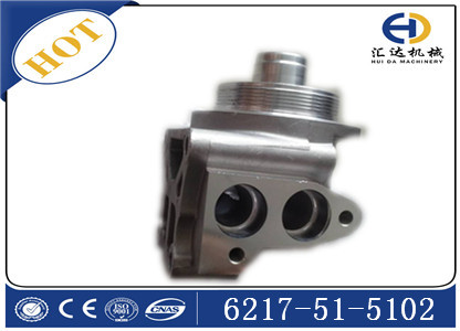 供應小松配件挖掘機配件6217-51-5102機油濾清器座